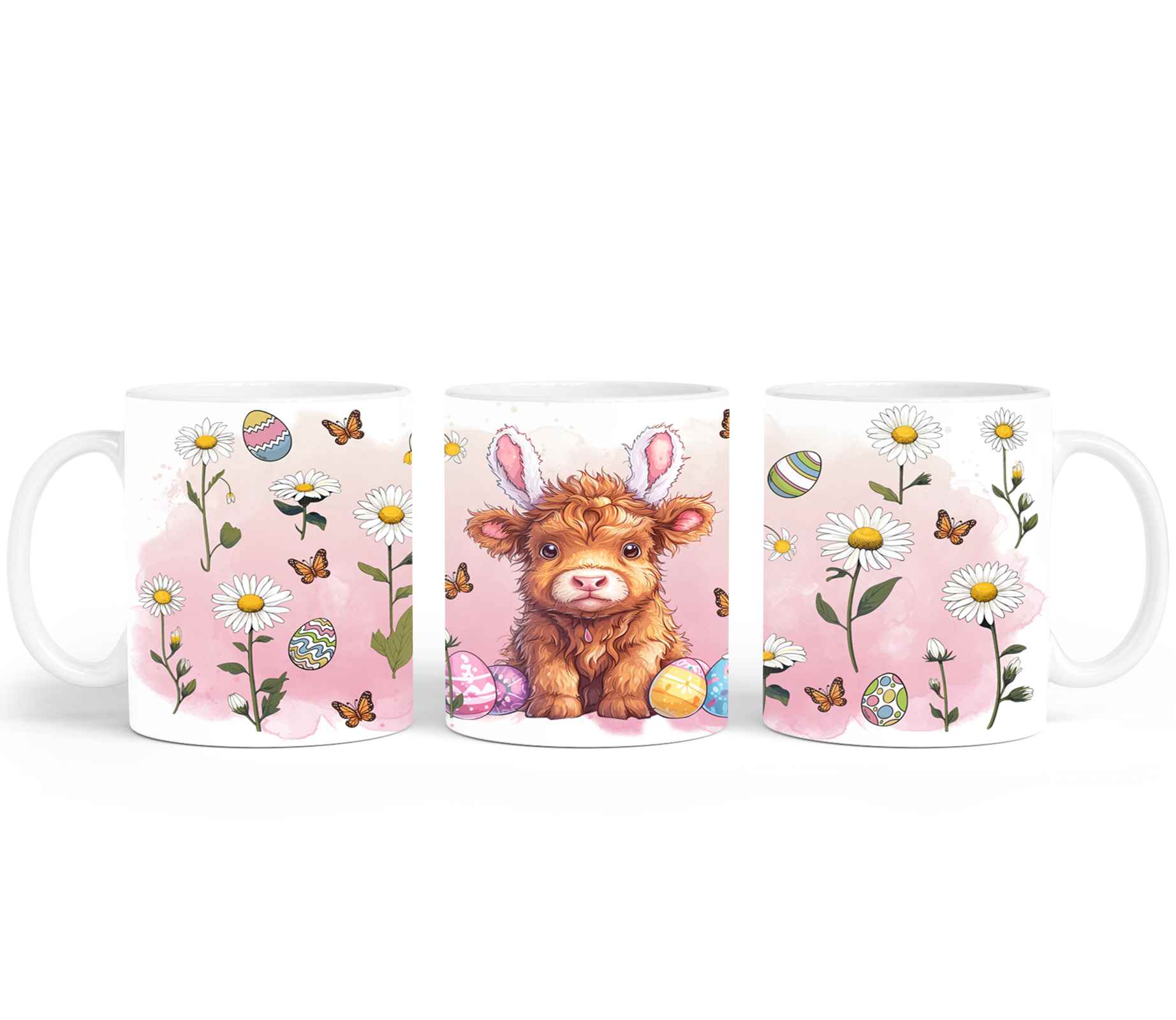Highland Cow Easter-10402